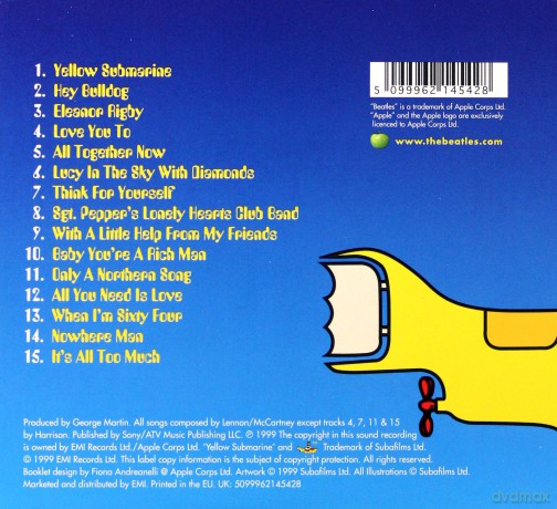 The Beatles: Yellow Submarine Songtrack (ecopack) [CD]