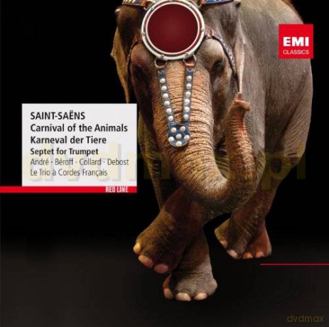 Beroff/Collard: Red Line - Carnival Of The Animals, Septet For Trumpet [CD]