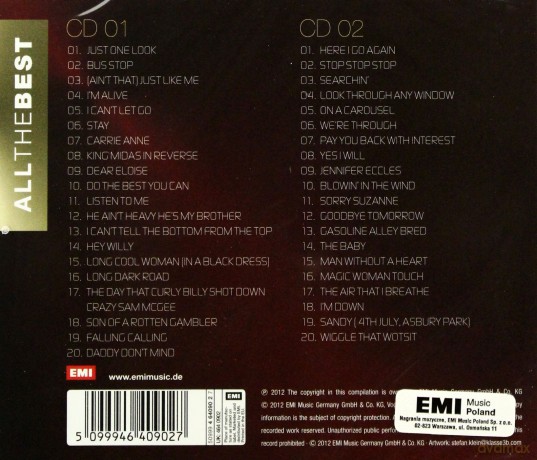 The Hollies: All The Best [2CD]