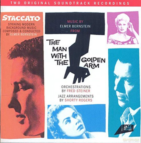 Elmer Bernstein: Staccato\Man With Golden [CD]