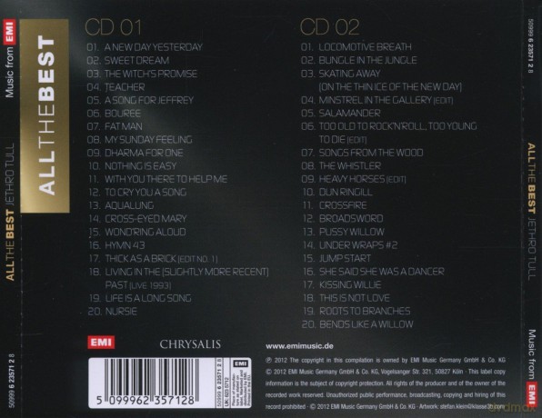 Jethro Tull: All The Best [2CD]