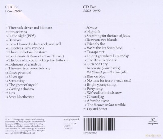 Pet Shop Boys: Format (Standard Version) [2CD]