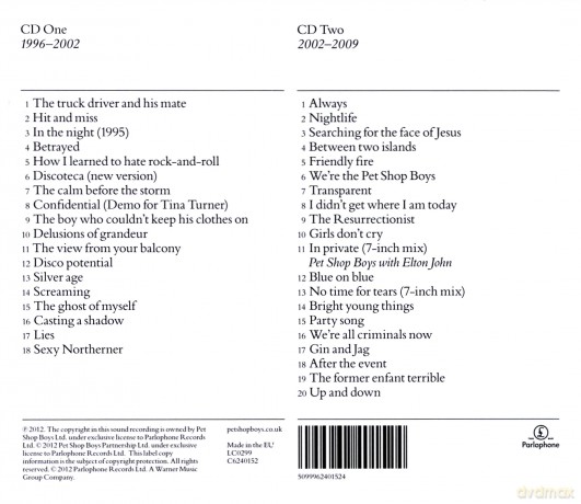 Pet Shop Boys: Format (Standard Version) [2CD]
