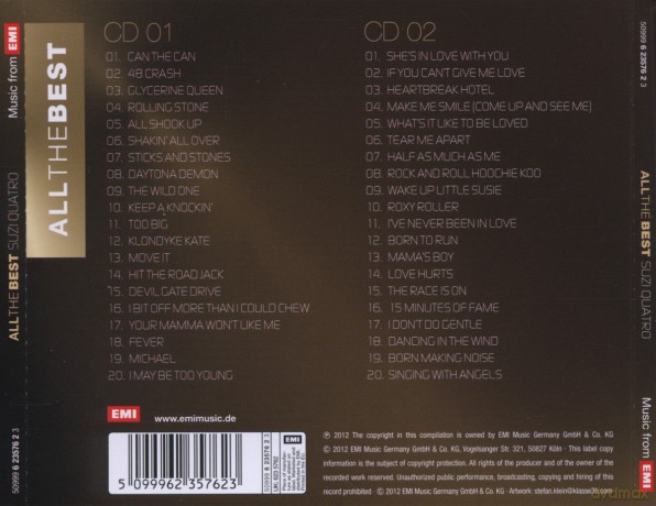 Suzi Quatro: All The Best [2CD]