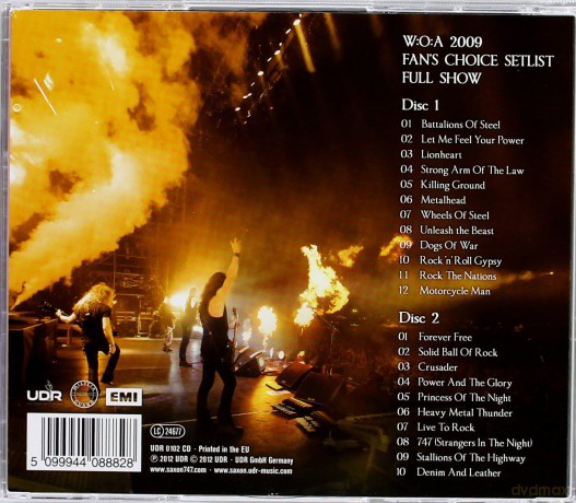 Saxon: Heavy Metal Thunder - Live - Eagles Over Wacken [CD]