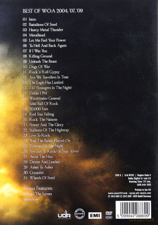Saxon: Heavy Metal Thunder - Live - Eagles Over Wacken [DVD]