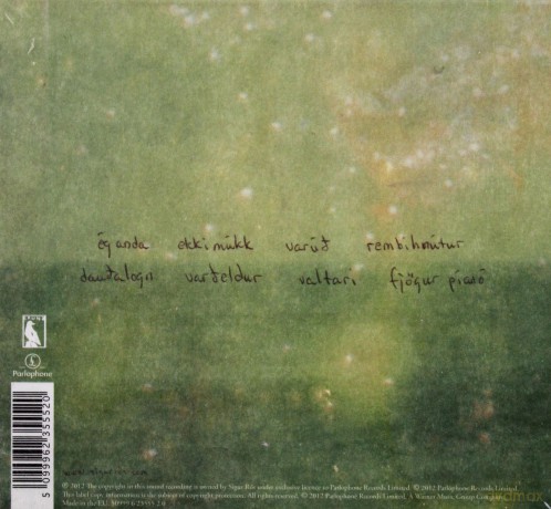 Sigur Ros: Valtari (Limited) (ecopack) [CD]