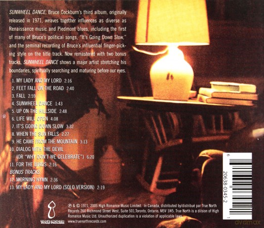 Bruce Cockburn: Sunwheel Dance [CD]