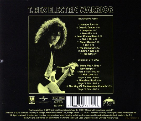 T.Rex: Electric Warrior [CD]