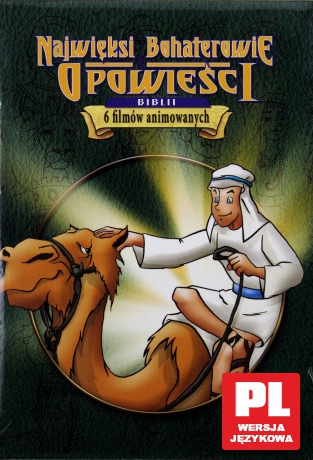 Najwięksi bohaterowie i opowieści Biblii [BOX] [6DVD] (Biblia dla dzieci)