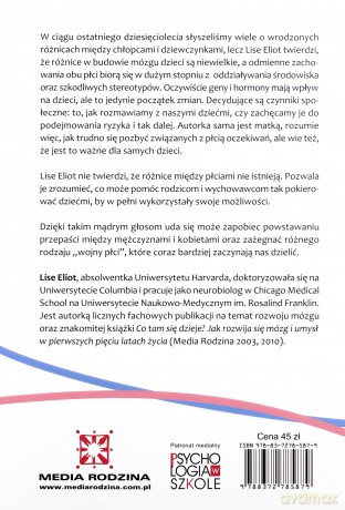 Różowy mózg, niebieski mózg - Lise Eliot [Książka]