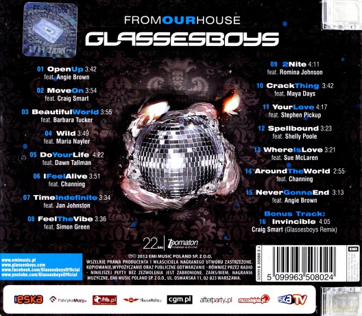 Glassesboys: From Our House [CD]