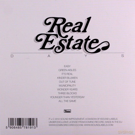 Real Estate: Days (ecopack) [CD]