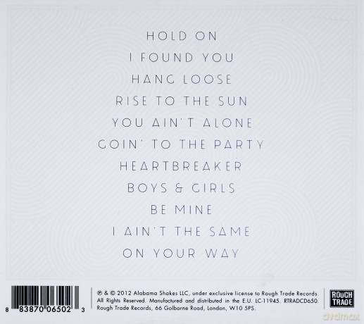 Alabama Shakes: Boys & Girls (ecopack) [CD]