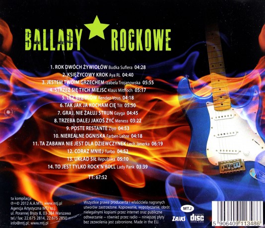 Ballady rockowe 5 [CD]
