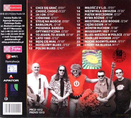 Wierzcholski Sławek Nocna Zmiana Bluesa: 30 (digipack) [CD]+[DVD]