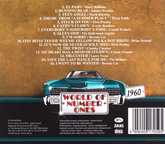 World of Number Ones 1960 cz.1 [CD]