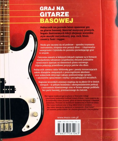 Graj na gitarze basowej - Phil Capone [KSIĄŻKA]