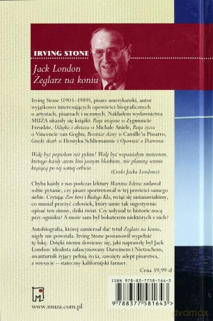 Jack London Żeglarz na koniu - Irving Stone [KSIĄŻKA]