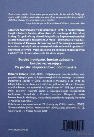 Literatura faszystowska w obu Amerykach - Roberto Bolano [KSIĄŻKA]