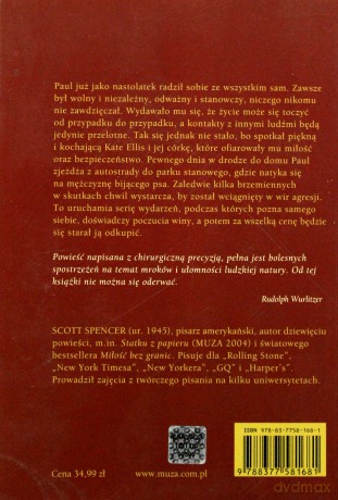 Mężczyzna z lasu - Scott Spencer [KSIĄŻKA]