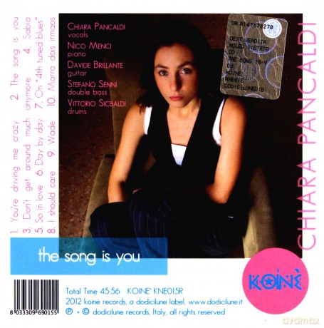 Chiara Pancaldi: The Song Is You [CD]