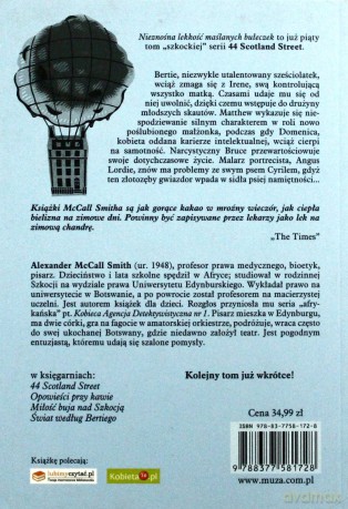 Nieznośna lekkość maślanych bułeczek - Alexander McCall Smith [KSIĄŻKA]