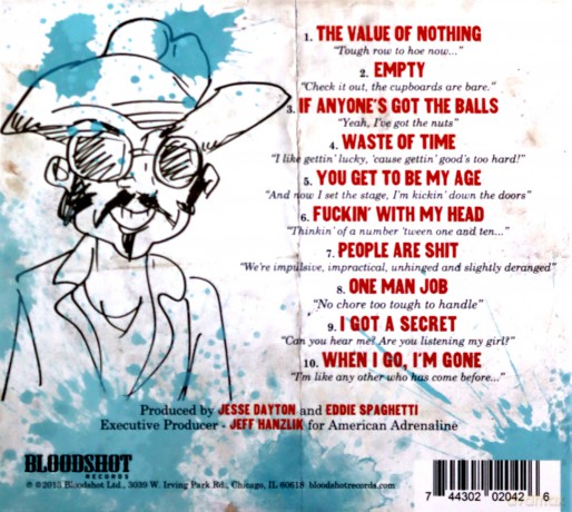 Eddie Spaghetti: The Value Of Nothing [CD]