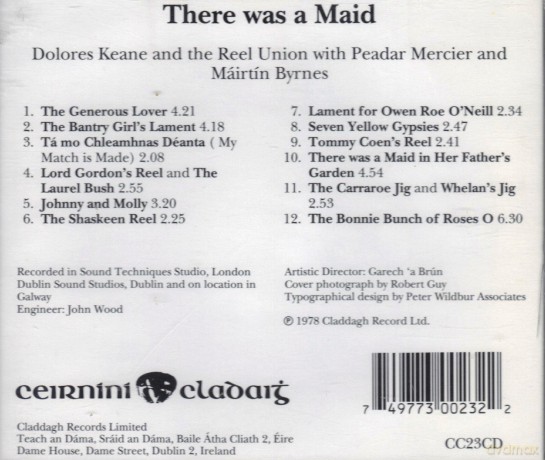 Dolores Keane: There Was A Maid [CD]