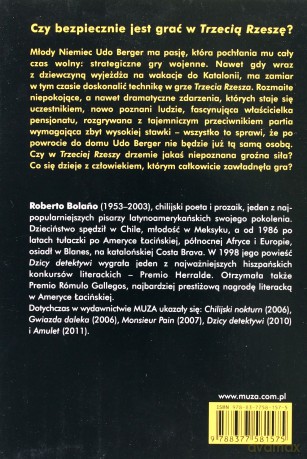 Trzecia Rzesza - Roberto Bolano [KSIĄŻKA]