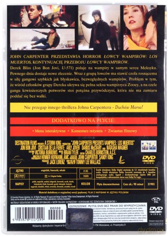 Łowcy wampirów: Los muertos [DVD]
