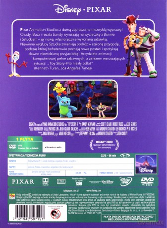 Toy Story 4 (Disney) [DVD]