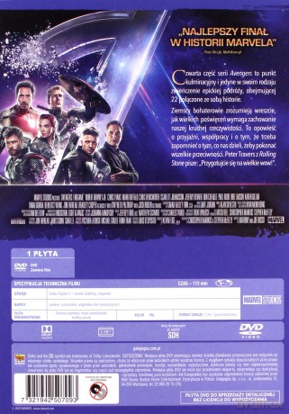 Avengers: Koniec gry [DVD]