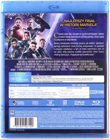 Avengers: Koniec gry [Blu-Ray]
