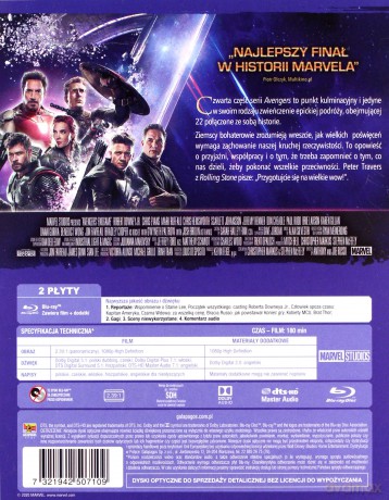 Avengers: Koniec gry [Blu-Ray]
