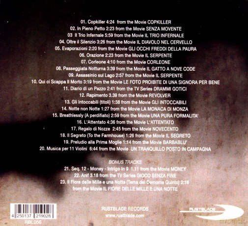 Paura: A Collection of Scary & Thrilling Soundtracks (Ennio Morricone) [CD]
