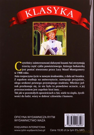 Ania na uniwersytecie - Maud Lucy Montgomery [KSIĄŻKA]