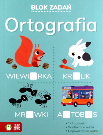 Blok zadań. Ortografia [KSIĄŻKA]