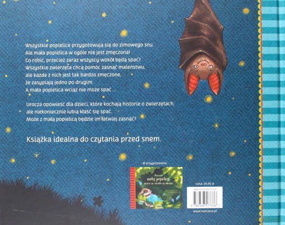 Historia małej popielicy, która nie mogła spać - Sabine Bohlmann, Kerstin Schoene [KSIĄŻKA]