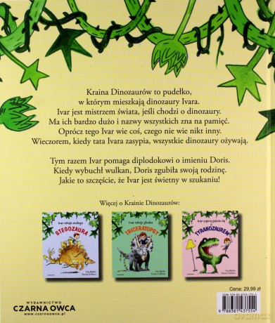 Ivar i zagubiony diplodok - Lisa Bjarbo [KSIĄŻKA]