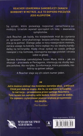 Jack Reacher: Jutro może zniknąć - Lee Child [KSIĄŻKA]