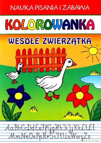 Kolorowanka Wesołe zwierzątka - Beata Guzowska [KSIĄŻKA]