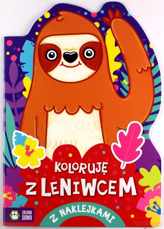 Koloruję z leniwcem [KSIĄŻKA]