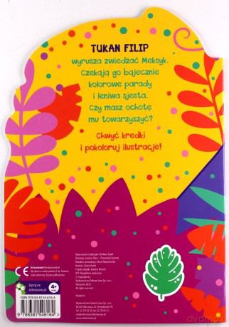 Koloruję z tukanem [KSIĄŻKA]
