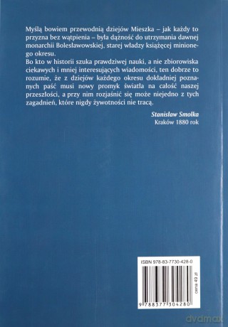 Mieszko Stary i jego wiek - Stanisław Smolka [KSIĄŻKA]