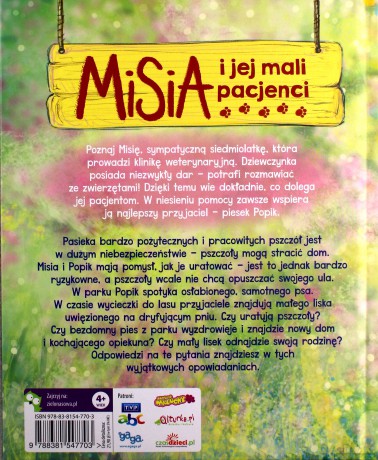 Misia i jej mali pacjenci. Nieoczekiwana przeprowadzka - Aniela Cholewińska-Szkolik [KSIĄŻKA]