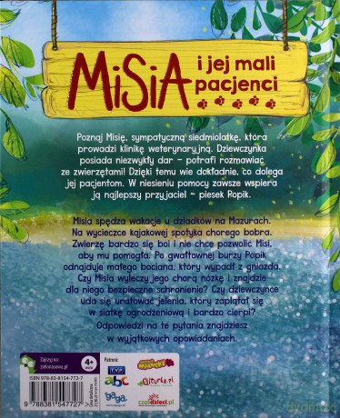 Misia i jej mali pacjenci. Wyjazd na Mazury - Aniela Cholewińska-Szkolik [KSIĄŻKA]