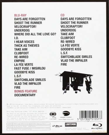 Kasabian: Live! Live At The O2 Special Edition [Blu-Ray]+[CD]