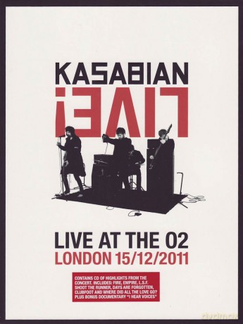 Kasabian: Live! Live At The O2 Special Edition (digipack) [DVD]+[CD]