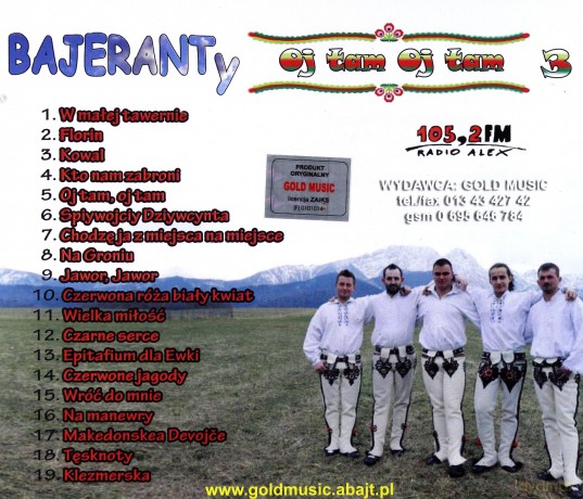 Bajeranty: Oj tam, oj tam [CD]